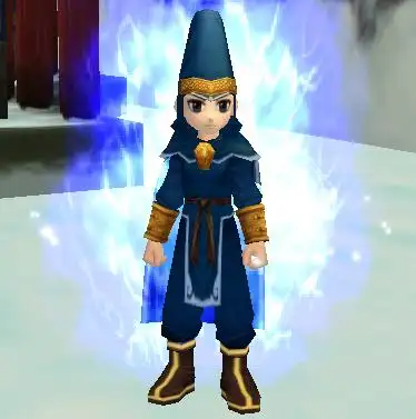 热血江湖天魔白虎黑风袍(男)男披风图片展示