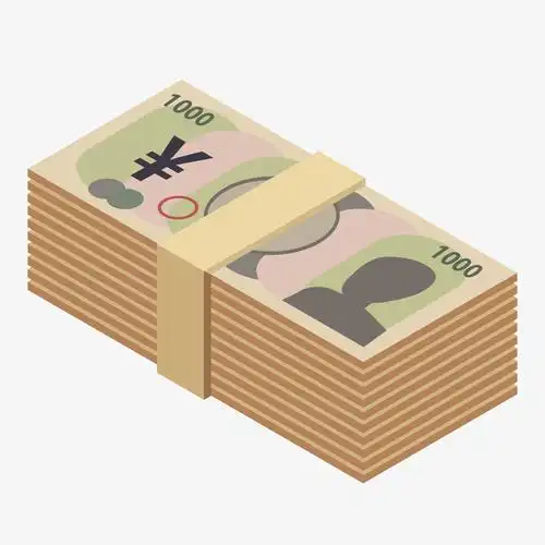 矢量保险柜里的金币与纸币