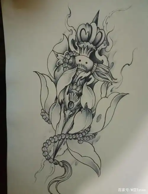 没有图不敢纹?一组小臂纹身手稿素材图片让你不犯愁