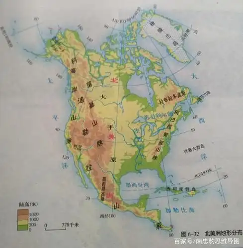视频:学会画地图,从此爱上地理课,美洲地形及其对气候的影响
