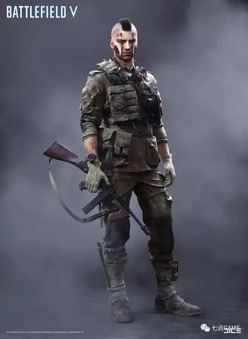 第一人称射击游戏战地5角色坦克概念分享