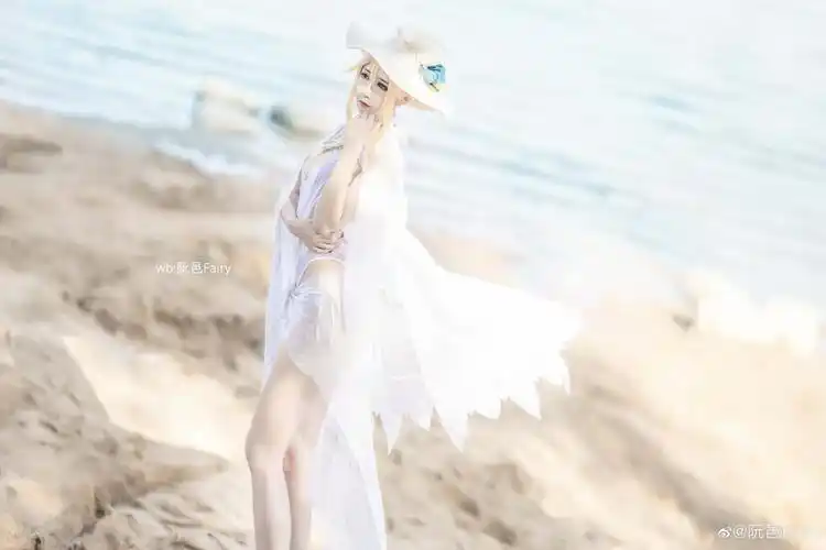 cosplay白枪呆泳装fgo