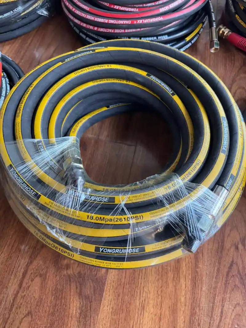 胶管 #高压油管 生产各种高压钢丝橡胶管