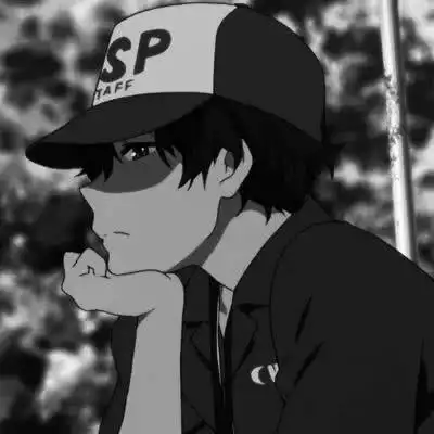 折木奉太郎头像高清 忧伤帅气折木奉太郎同人头像 - 动漫头像 - 潮人