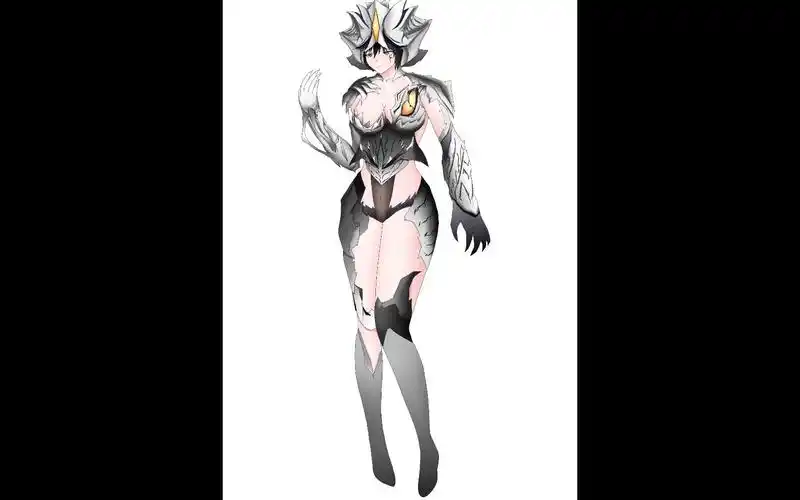 怪兽娘 炎魔战士 基里艾洛德人(一代)