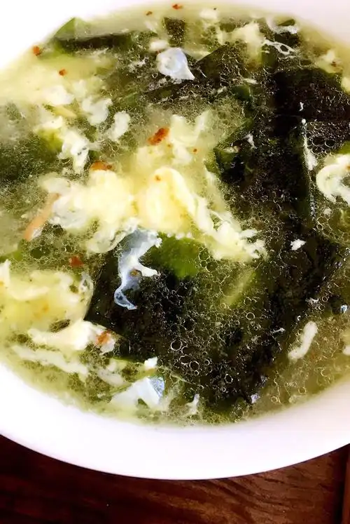 hyp93做的李连福海带鸡蛋汤