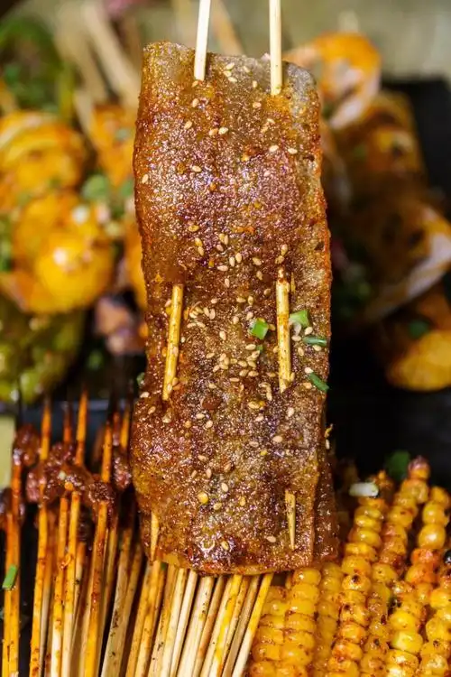 烤苕皮有无吃过的