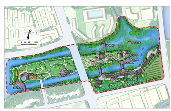 西湖公园平面图