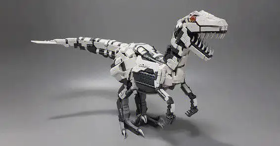 mitsuru nikaido的乐高迅猛龙moc#乐高