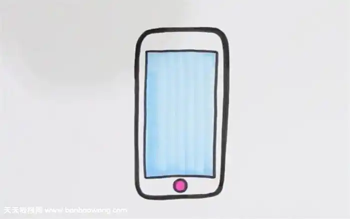手机简笔画