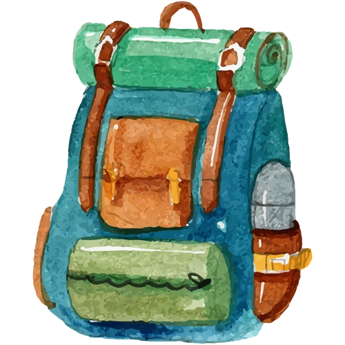 手绘背包图片大全