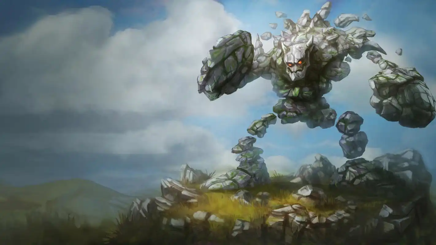 英雄联盟:你想快乐吗?"丛刃流"石头人火了,三拳一个小朋友!