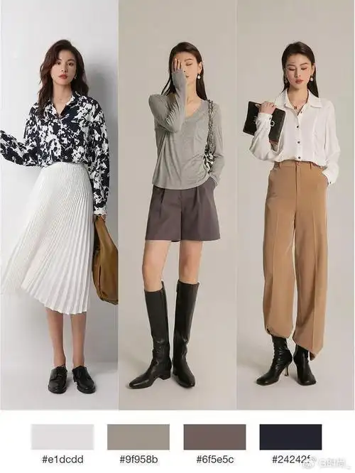 早春穿衣,挑对颜色是关键!教你4条减龄"配色"法,时髦好看
