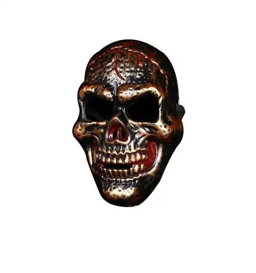 万圣节装饰 骷髅头鬼脸面具 面具厂家批发舞会装饰道具