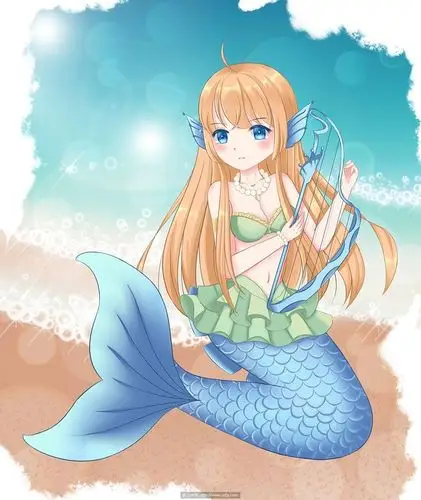 美人鱼_动漫_绘画艺术_云中帆教育