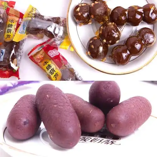 sugar gourd 500g small purple sweet potato 500g combination