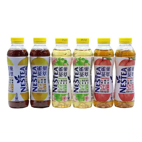雀巢茶萃柠檬冰红茶500ml15瓶桃子乌龙茶百香果茶饮料茶饮料