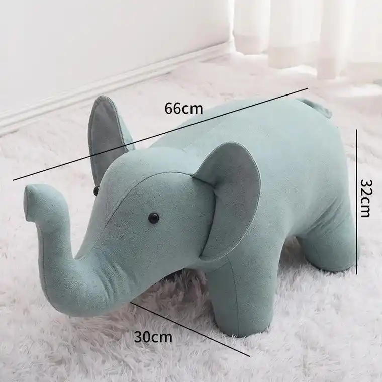 这个大象坐凳太可爱啦!坐着超舒服,还可以当换鞋凳,家里客厅必 - 抖音