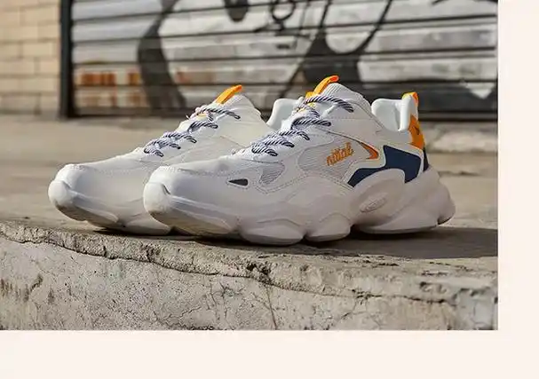 361男鞋春季运动鞋2024年新款网面透气老爹鞋男百搭轻便休闲鞋子_爱购