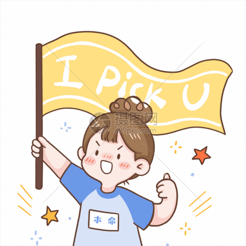 ipickyou应援表情包gif动图