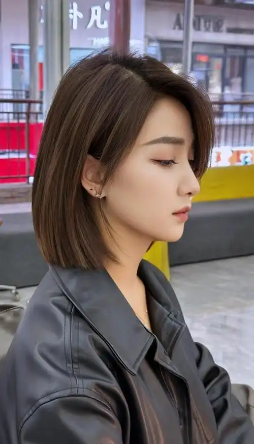 挂耳短发,波波头,流行全头烫与时尚挑,你最爱哪一种|发型|挑染|脸型