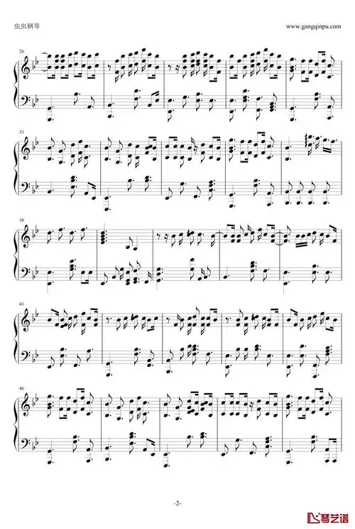 7 years钢琴谱-lukas graham2