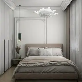 杭州院子400㎡现代法式风格装修效果图