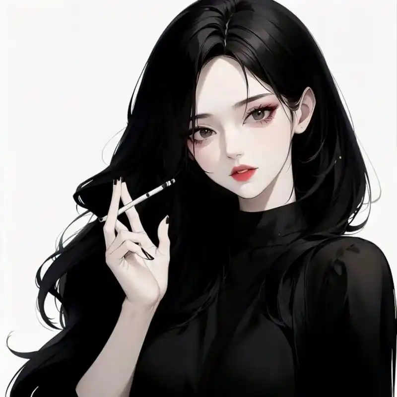 黑色系御姐头像 #御姐头像# #优质女生头像# #好看的女生头像# #好看