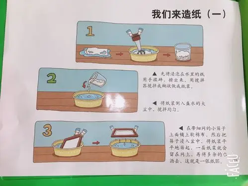 有趣的教学活动——《纸从哪里来》
