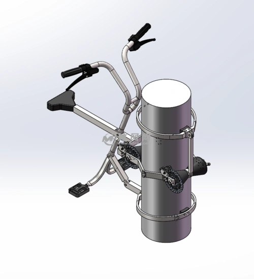 健身娱乐爬杆器械