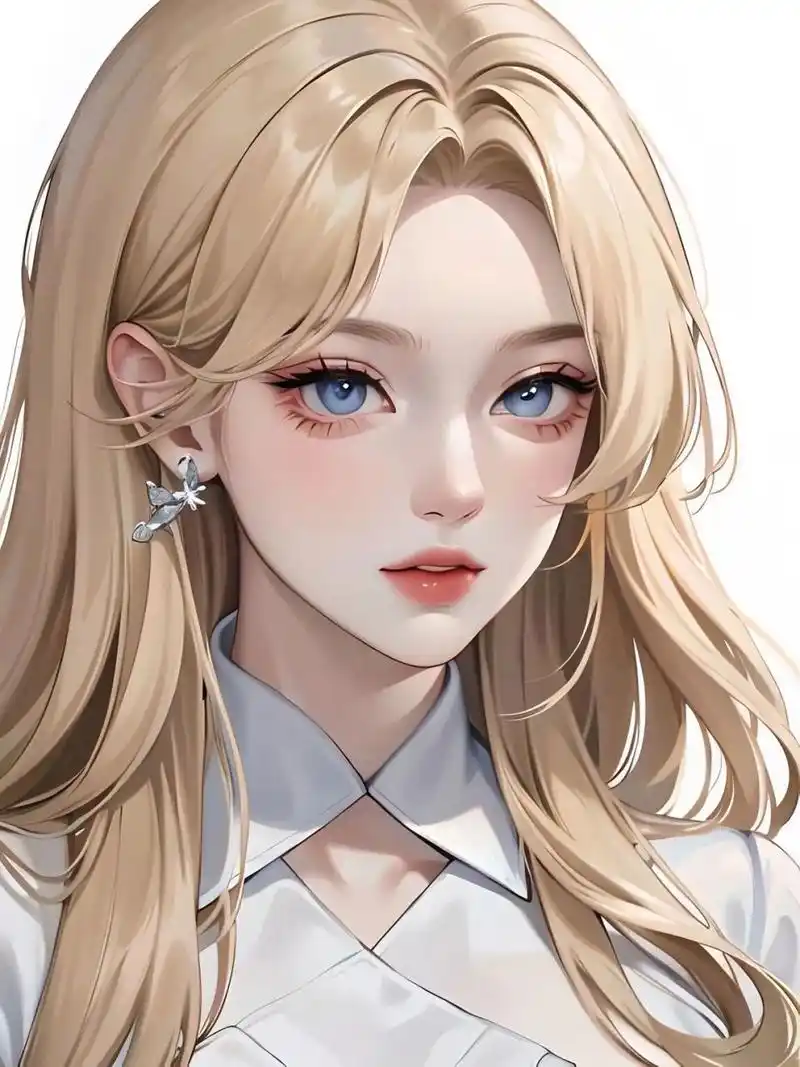 金发蓝眼头像 需要自取