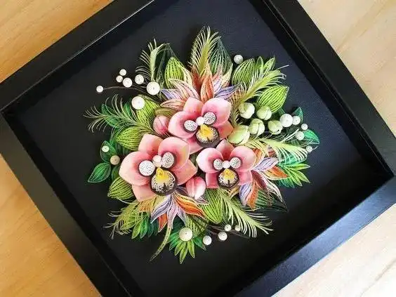 手工衍纸艺术丨妙手生花diy带你开衍界