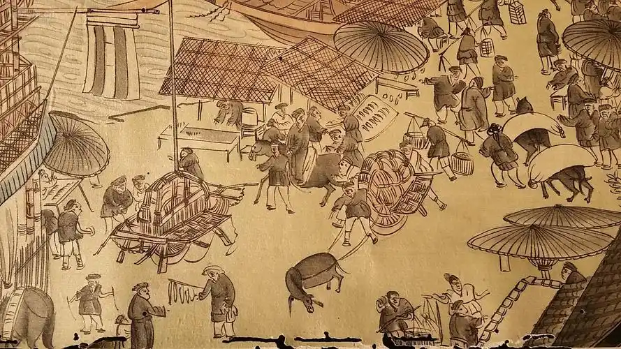 小贩与警察,清末民初老百姓如何做地摊生意_古代城市