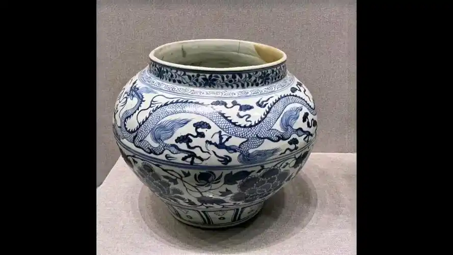 故宫博物院馆藏元青花瓷器3d