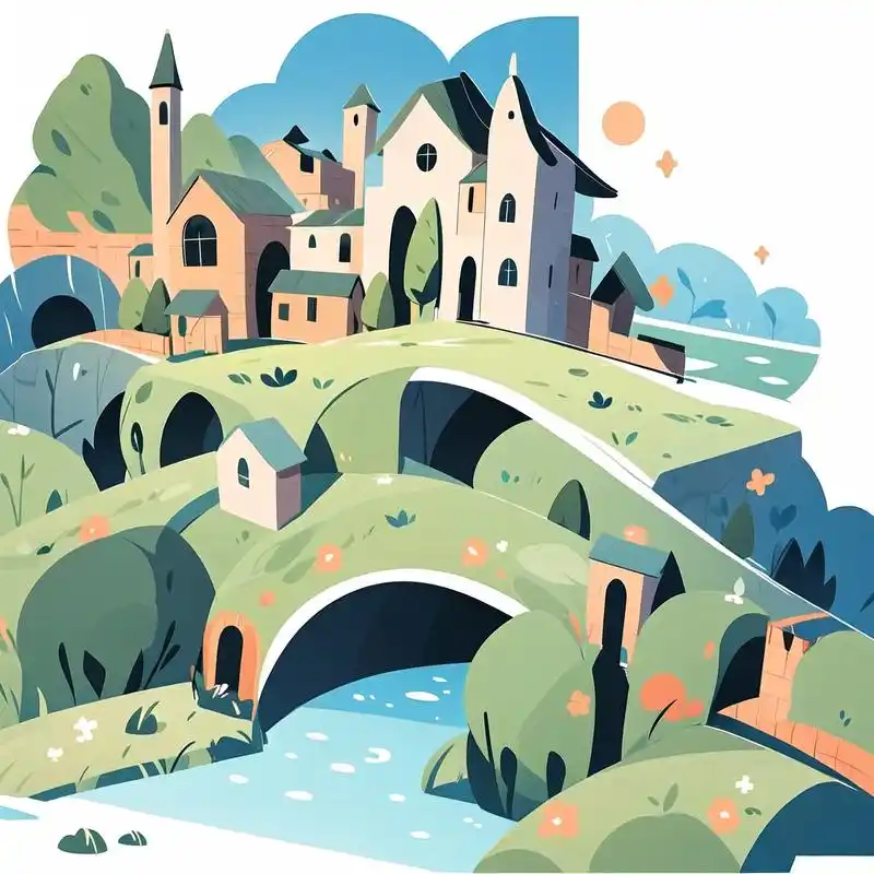 分享一组极简扁平插画风格的微信头像,简洁的线条勾勒出美丽的风景,每