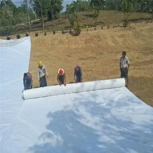 200g聚酯无纺布隔离层套什么定额