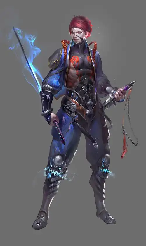 玄幻设计|插画|游戏原画|则卷l_原创作品-站酷(zcool)