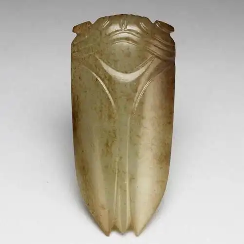 台北故宫博物院藏汉代玉蝉