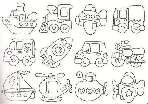 简笔画画画 简笔画画花朵图片