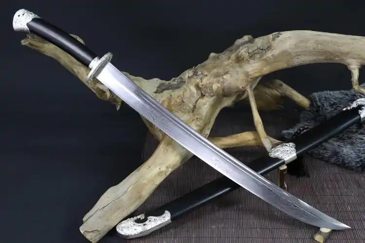 龙泉市刀剑复古辟邪 百炼钢锻打 一体清刀家居摆设影视道具未开刃