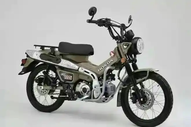 本田幼兽50 关于本田摩托车的两则信息,将全面开启电动化,圆灯版要来