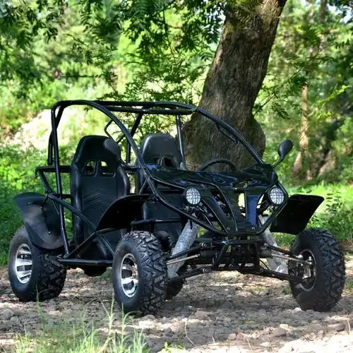 大型电动卡丁车轴传动5000w超大电机成人四轮沙滩车场地专用车