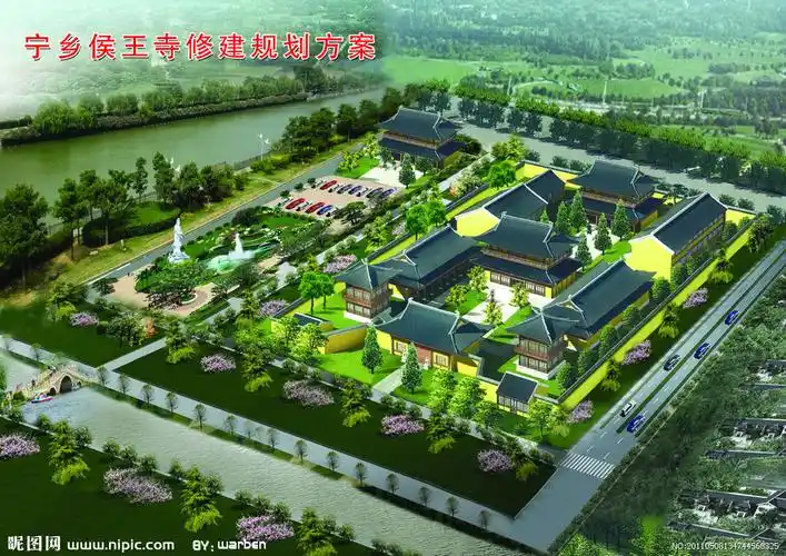 侯王寺鸟瞰图图片