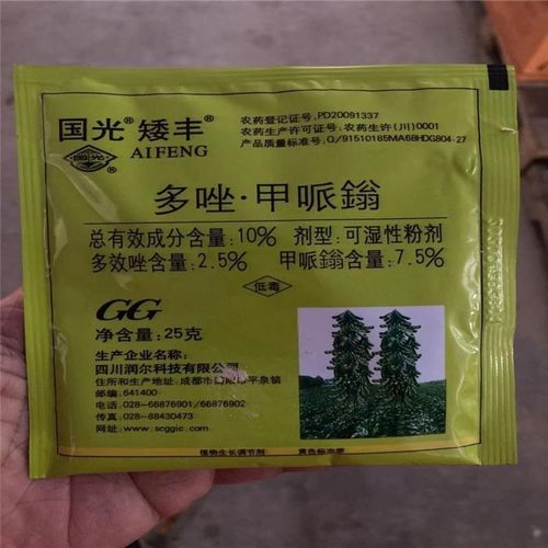 国光矮丰多效唑甲哌鎓大豆专用调节剂控制徒长提高免疫力产量品质