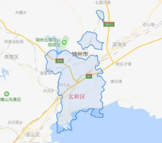 一方面,就太和区来说,隶属于辽宁省锦州市.