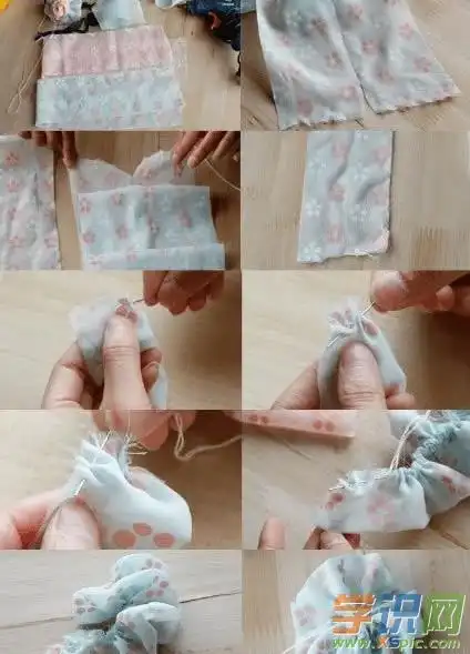 手工diy头饰头花的做法图解步骤