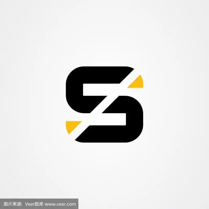 s字母标志设计模板