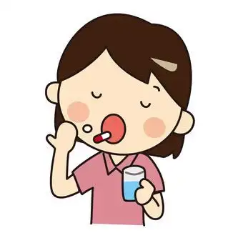 吃药的高级女人