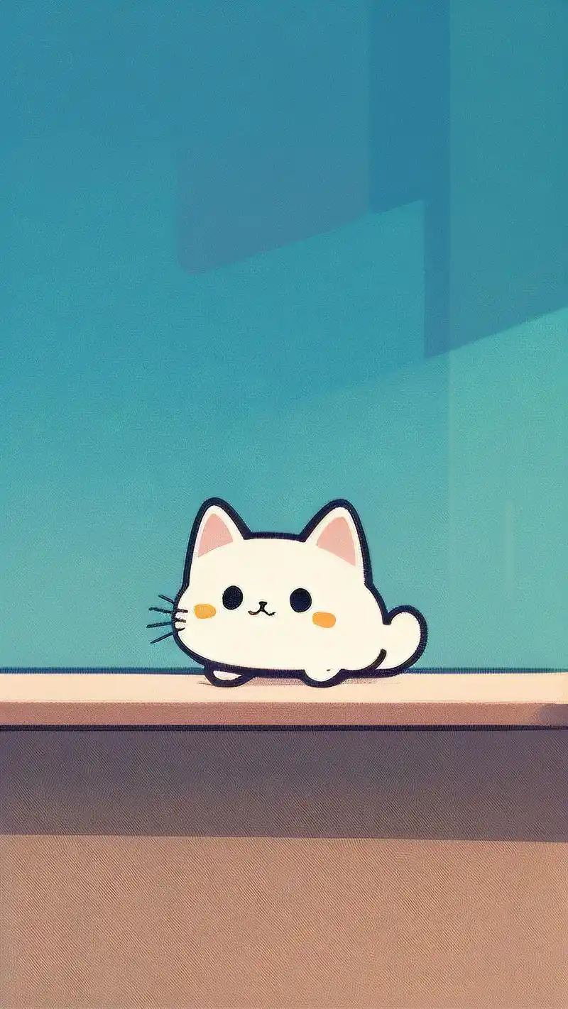 超萌猫咪卡通壁纸🐱✨