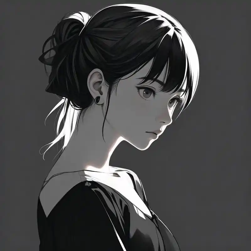 忧郁女孩头像92 这些头像描绘出抑郁症女生的内心世界,透露出淡淡的